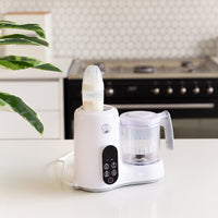Baby Womb World - Baby Food Processor Steamer Blender and Milk Bottle Warmer