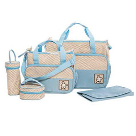 Multi Function Baby Bag Set - Light Blue