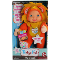 Baby's First-Sing & Learn Doll - Lion