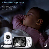 Baby Womb World - 3.2″ Video Baby Monitor with Audio and Night Vision