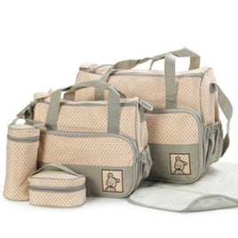 Multi Function Baby Bag Set - Khaki