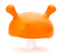 Mushroom Baby Teether - Orange