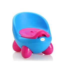 Nuovo Eggy Potty - Blue/Pink , Blue outer with Pink inner and Pink legs, 12 months to 4 years