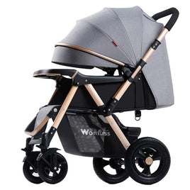 belecoo baby stroller grey
