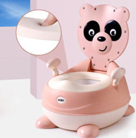 Panda Baby Potty - Pink
