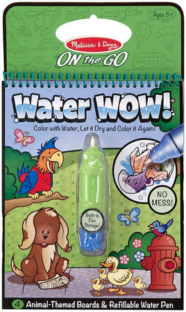 On The Go - Water Reveal Pad - Animals