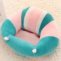 Baby Plush Chair - Blue/Pink