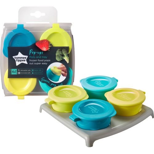 Tommee Tippee Explora Pop-Up Freezer Pots| My Mom And Me
