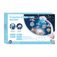 Baby Night Light Projector & Bed Bell Mobile