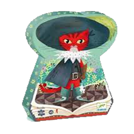 Silhouette Puzzle - Puss In Boots (Age 5 Years+)