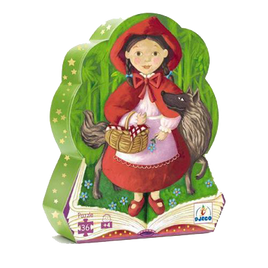 Silhouette Puzzle - Red Riding Hood (Age 4 Years+)