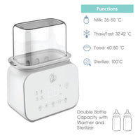 Baby Womb World - Baby Bottle Sterilizer and Warmer with Light