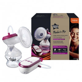 Tommee Tippee Made To Me - Electric Breast Pump, white , clear and purple