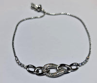 M&M Collection - Chain Bracelet - Infinity In Silver