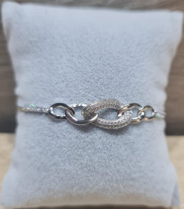 M&M Collection - Chain Bracelet - Infinity In Silver
