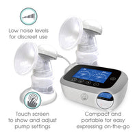 Baby Womb World - Portable Double Electric Breast Pump