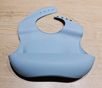 Silicone Baby Feeding Set - 3 Piece - Blue