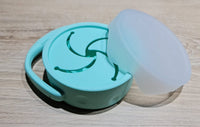 Silicone Baby Feeding Set - 3 Piece - Light Blue