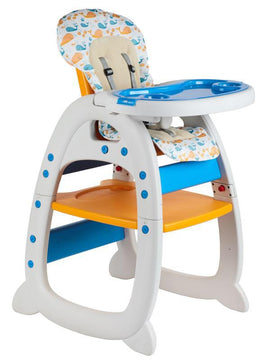 3-in-1 Baby High Chair - Blue