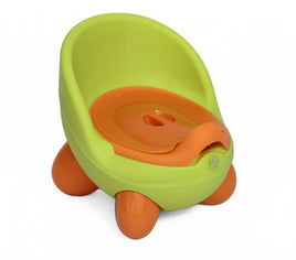 Nuovo Eggy Potty - Green/Orange, Green outer with orange inner and  orange legs, 12 months to 4 years