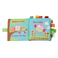 Nouvo Interactive Fabric Baby Book - Owl