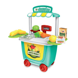 Supermarket Cart Play Set