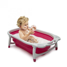 Folding Baby Bath - Pink