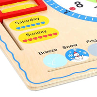Wooden Learning Clock