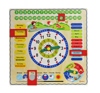 Wooden Learning Clock