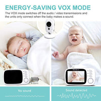 Baby Womb World - 3.2″ Video Baby Monitor with Audio and Night Vision