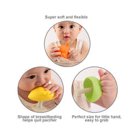 Mushroom Baby Teether - Red