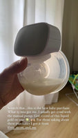 My Mom And Me - Silent Wearable Breast Pump - White